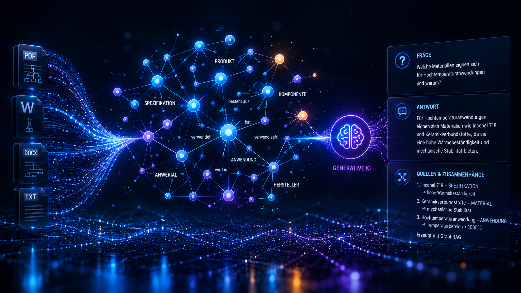GraphRAG: strukturierte KI-Antworten mit Kontext und Logik
