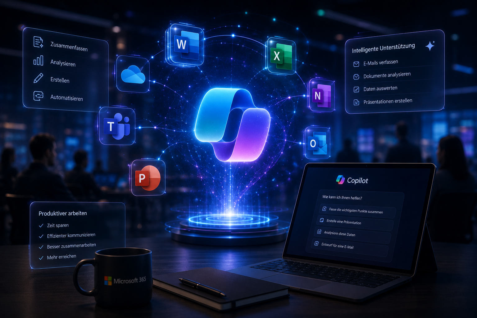 Microsoft 365 & Copilot – produktiver arbeiten